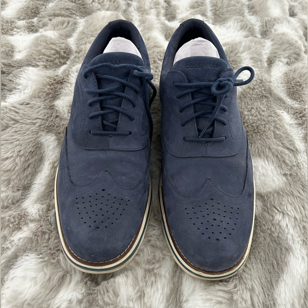 Cole Haan Men's Blue Oxford Shoes